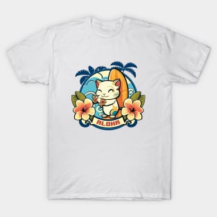 Aloha Cat T-Shirt